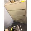 Image 2 : Beige 4 door metal lateral filing cabinet from the production office of the show