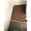 Image 2 : Two pc. L shaped wooden desk & small wooden side table from the production of the show