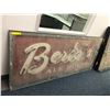 Image 1 : Berta's Ale house large neon sign approx. 7ft x 3ft (Plug cut off) from popular sci-fi series