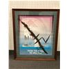 Image 1 : Framed from ashes we will rise tagged w/paint 31in x 37in framed print from the popular sci-fi tv se