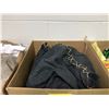 Image 2 : 6 boxes of assorted production props - wool blankets, dried food, twine, books, etc... from the popu