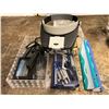 Image 1 : Jewelers visor & assorted mathematics instruments