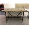 Image 1 : All metal counter height table from the popular sci-fi tv series 5ft x 2 1/2ft