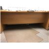 Image 1 : Wooden laminate double pedestal 6 drawer desk from production office from the popular sci-fi tv seri