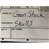 Image 2 : Box of 6 high quality human skull props from the popular sci-fi tv series