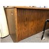 Image 2 : Oak 5 drawer office desk from production office popular sci-fi tv series