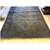 Image 1 : 8 1/2ft x 5 1/2 blue classic 100% cotton area rug from the popular sci-fi tv series
