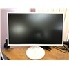 Image 1 : Samsung 23" white monitor w/ power cord & wall mount from the popular Sci-fi series