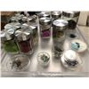 Image 2 : Large group/ three shelves of medical lab specimen containers w/ specimens & other medical supplies