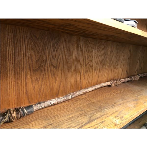 Wooden fighting staff from the popular Sci-fi series
