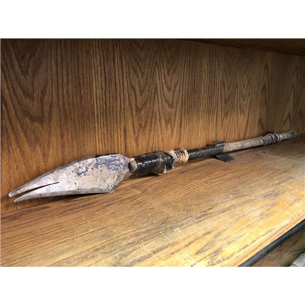 Wood crafted battle weapon from the popular Sci-fi series