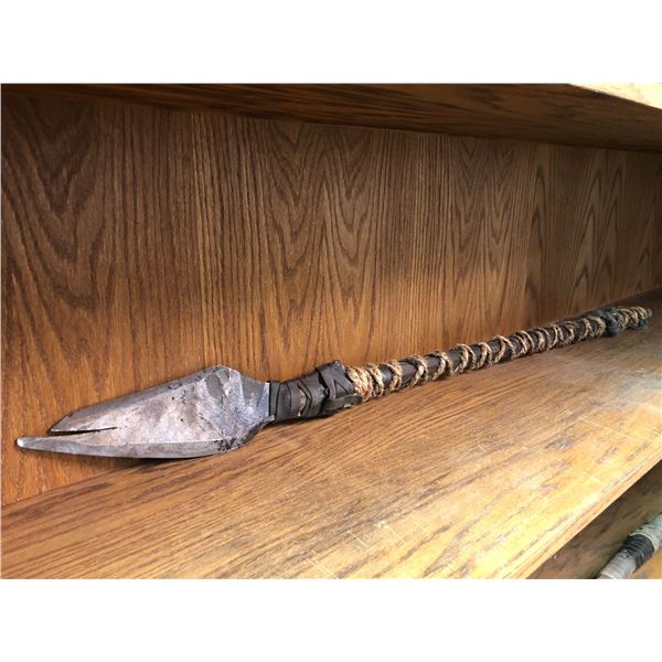 Wood crafted battle weapon from the popular Sci-fi series