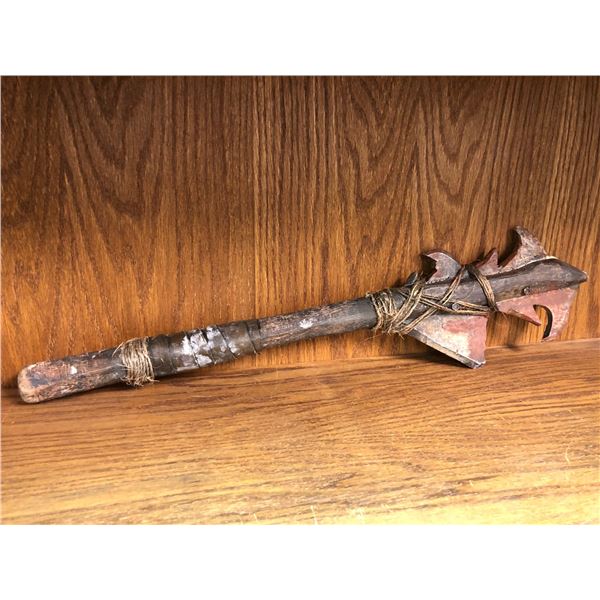 Wood crafted battle weapon from the popular Sci-fi series