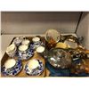 Image 1 : A group assorted royal crown derby English China set/Silverplate tea set & misc. From the show.
