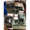 Image 1 : Slide projector/2 vintage box cameras/ metal storage containers/etc. from popular sci-fi series