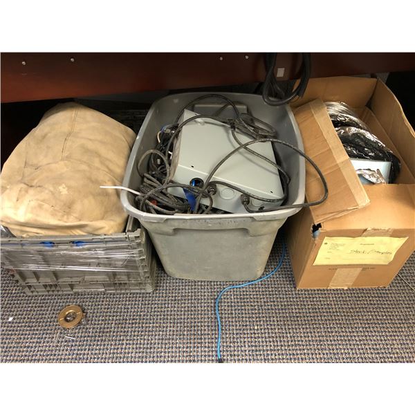 3 boxes of assorted electrical & misc. from popular sci-fi series