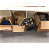 Image 1 : 4 boxes of assorted hardware/electrical/props from bunker workshop from popular sci-fi series