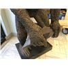 Image 3 : Metal & bronze approx. 4.5ft tall Gorilla sculpture by T.Fischer from the sci-fi show