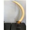 Image 2 : Pair of Faux elephant tusks decorative pieces 32" Tall from the sci-fi show