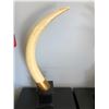 Image 3 : Pair of Faux elephant tusks decorative pieces 32" Tall from the sci-fi show