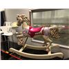 Image 1 : Child's carousel rocking horse approx. 42" high x 48" across