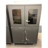 Image 1 : Neural lab 2 pc. metal medicine cabinet from the popular sci-fi series