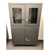 Image 1 : Neural lab 2 pc. metal medicine cabinet from the popular sci-fi series