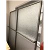 Image 1 : Neural lab 2 glass panel divider approx. 6ft. tall x 6ft. wide from popular sci-fi series