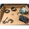 Image 1 : a group of 6 pieces actors jewelry & fashion accessories from sci-fi show