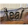 Image 1 : Teaf neon sign from sci-fi show (plug has been cut)