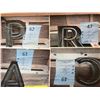 Image 2 : Group of 7 neon letter signs - E/I/K/A/P/C/R crated in wood (dimensions show in photo) from sci-fi s