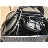 Image 2 : Approx. 50 folding side chairs - from the sci-fi show (Grey plastic tote not included)