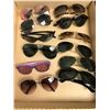 Image 2 : Box of 12 pairs Ray-ban sunglasses from the sci-fi show (some scratches on lenses)
