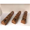 Image 1 : Group of 3 Egyptian sarcophagus incense burner/storage box from the sci-fi show