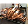 Image 1 : Wall mount metal spiral abstract decorative piece from the sci-fi show