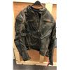 Image 1 : Black leather Motor Jacket from the Sci-fi show