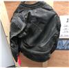 Image 2 : Black leather Motor Jacket from the Sci-fi show