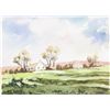 Image 1 : Edward Garbely 1908-1999 US Watercolor Landscape