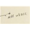 Image 4 : American Mixed Media on Paper Signed Max Weber
