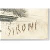 Image 4 : Italian Modernist Charcoal on Paper Signed Sironi