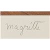 Image 5 : Belgian Signed Magritte Lithograph on Paper 75/200