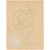 Image 1 : French Ink on Paper Signed P Gaugin