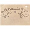 Image 1 : American Mixed Media on Paper Signed K Haring