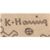 Image 3 : American Mixed Media on Paper Signed K Haring