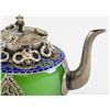 Image 3 : Jade and Silver Teapot
