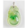 Image 1 : Chinese Green Jadeite Pendant