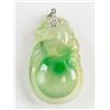 Image 2 : Chinese Green Jadeite Pendant