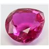 Image 2 : 27.35ct Pear Cut Pink Natural Ruby GGL