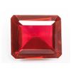 Image 1 : 37.55ct Emerald Cut Red Natural Ruby GGL