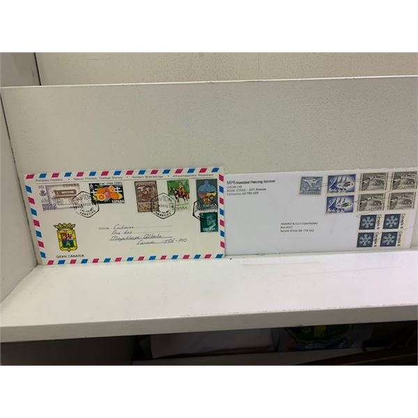 MISC STAMP ENVELOPES